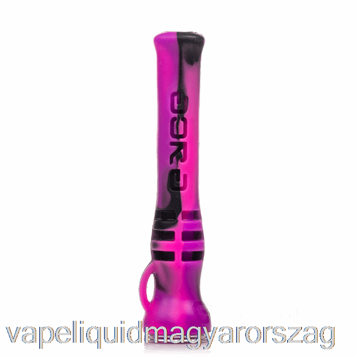 Eyce Shorty Szilikon Chillum Bangin (fekete / Rózsaszín / Lila) Vape Folyadék